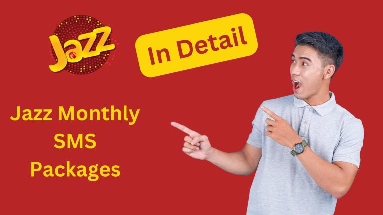 Jazz Monthly SMS Packages banner